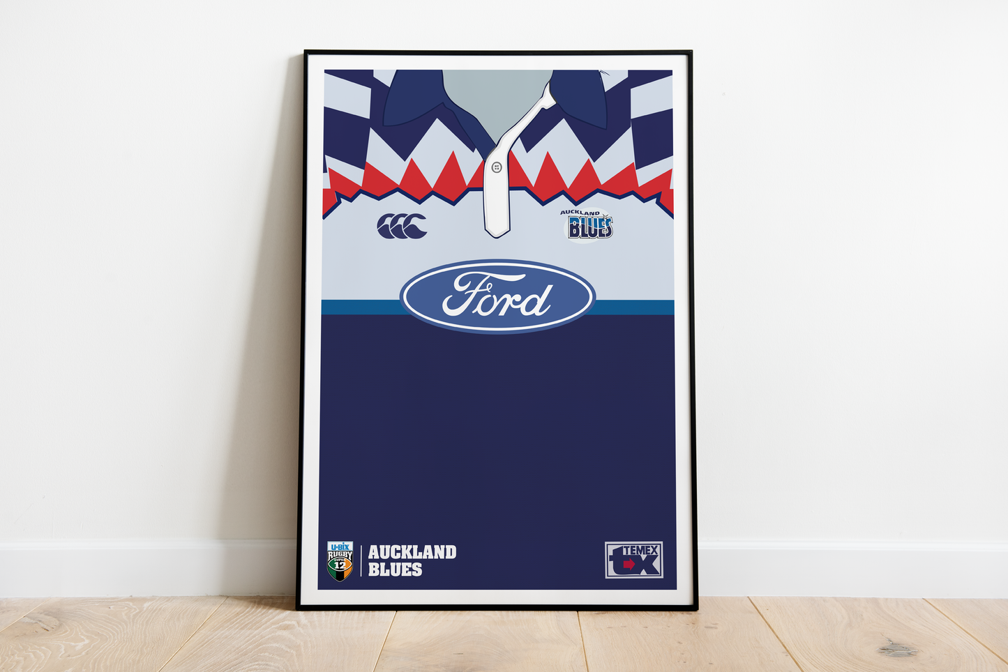 Auckland Blues | vintage poster