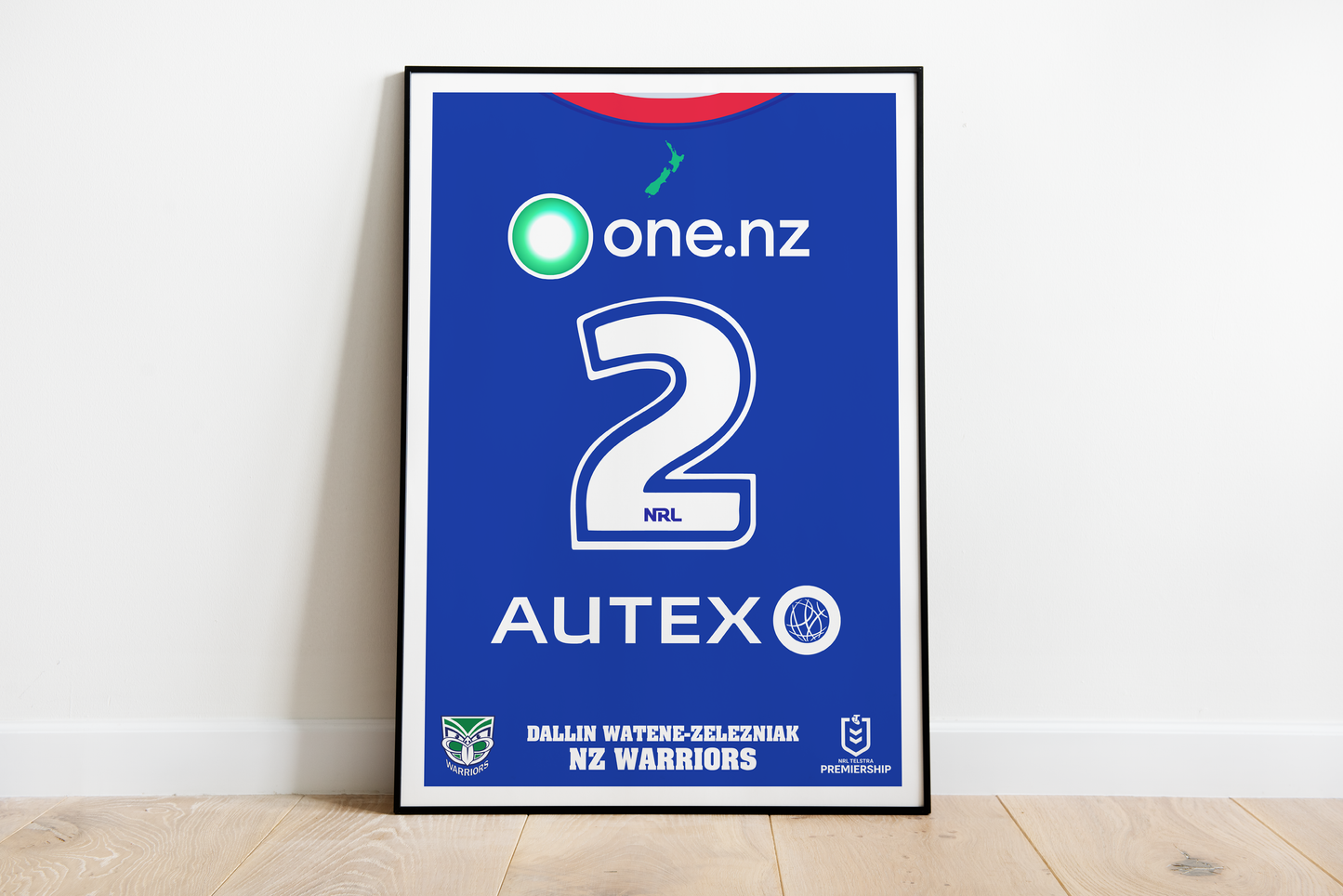 Dallin Watene-Zelezniak poster | New Zealand Warriors