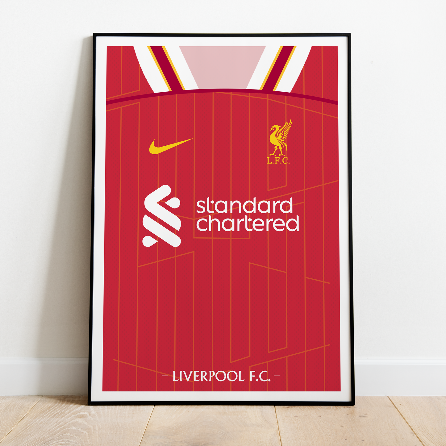 Liverpool F.C. poster 2024/25