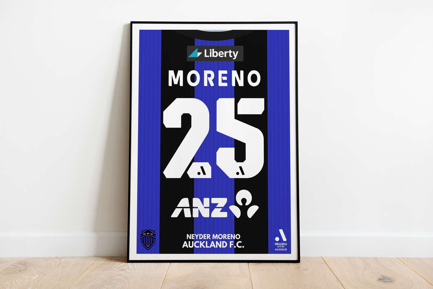 Neyder Moreno poster | Auckland FC