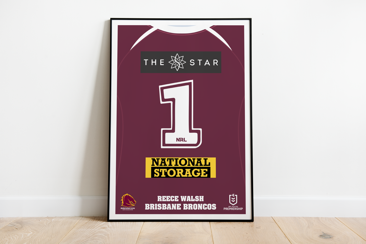 Reece Walsh poster | Brisbane Broncos