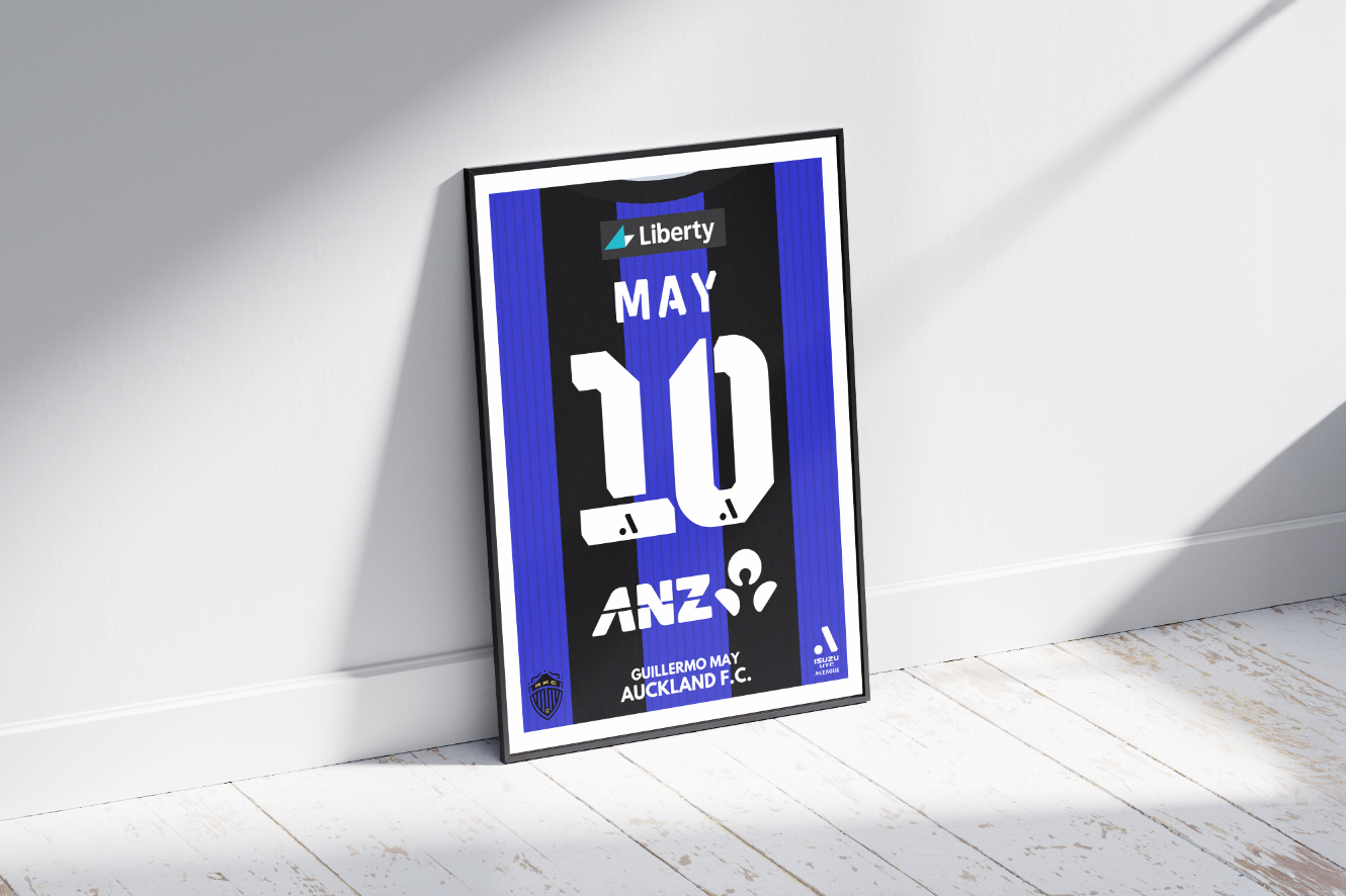 Guillermo May poster | Auckland FC