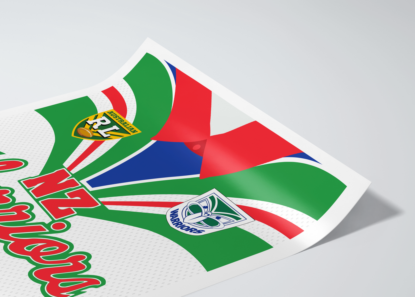 New Zealand Warriors vintage poster | NRL - Digital Download (PDF)