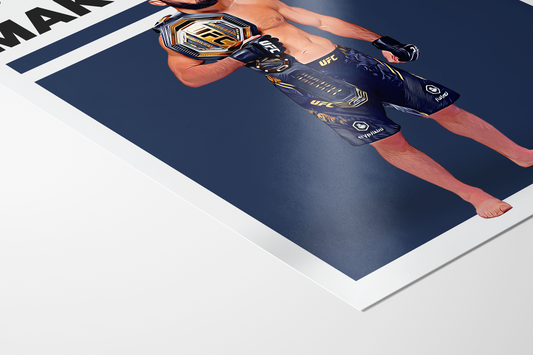 Islam Makhachev poster