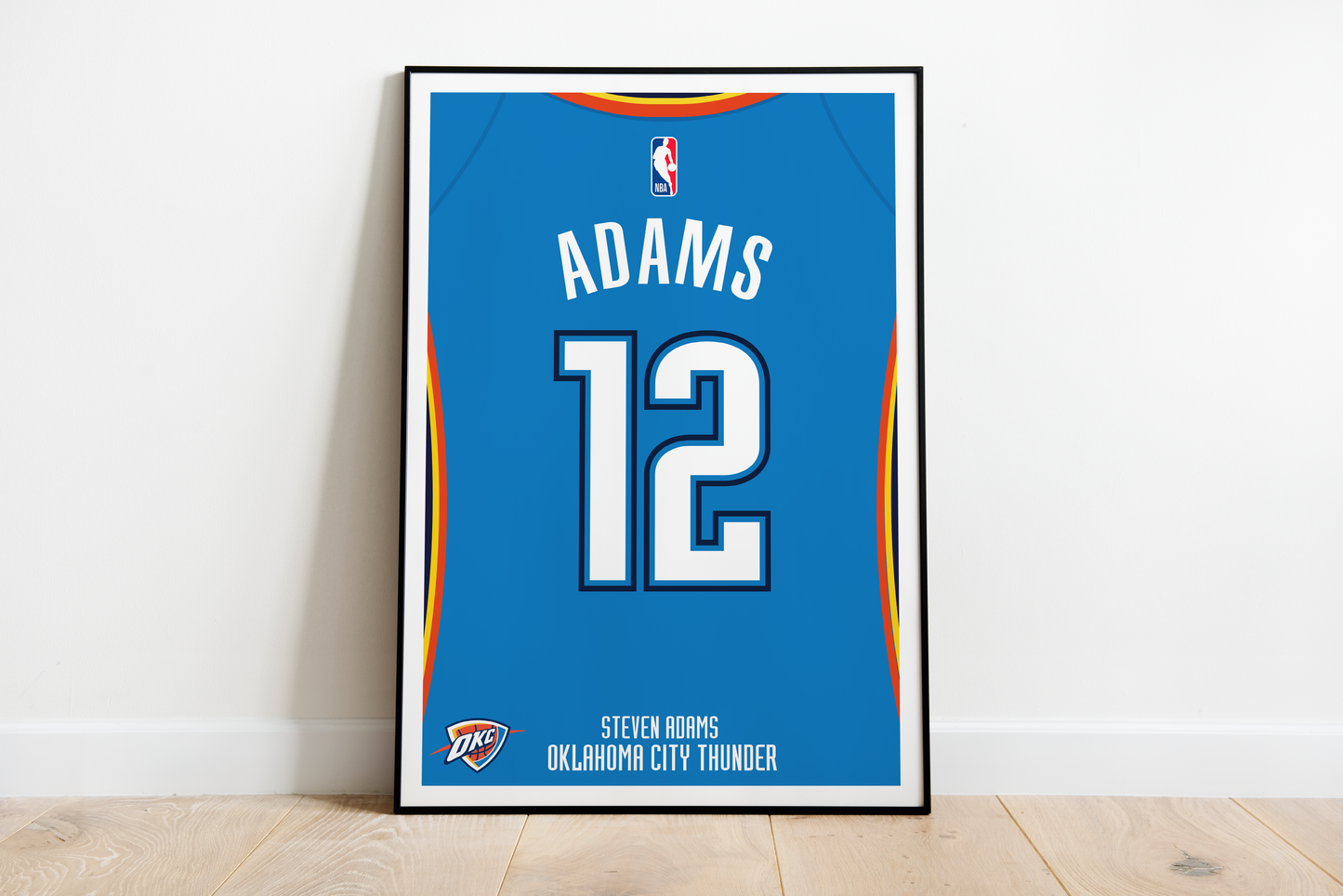 Steven Adams poster | Oklahoma City Thunder