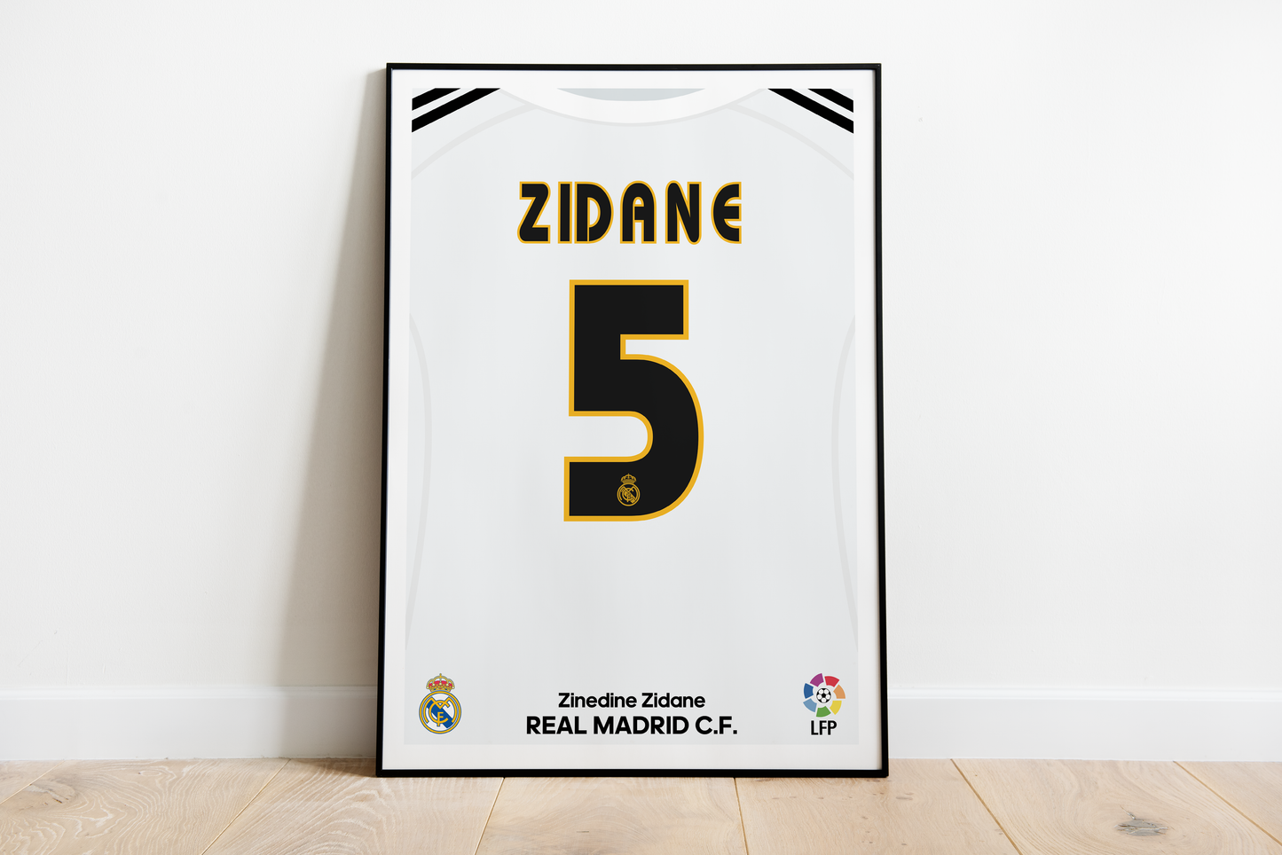 Zinedine Zidane poster | Real Madrid 04'