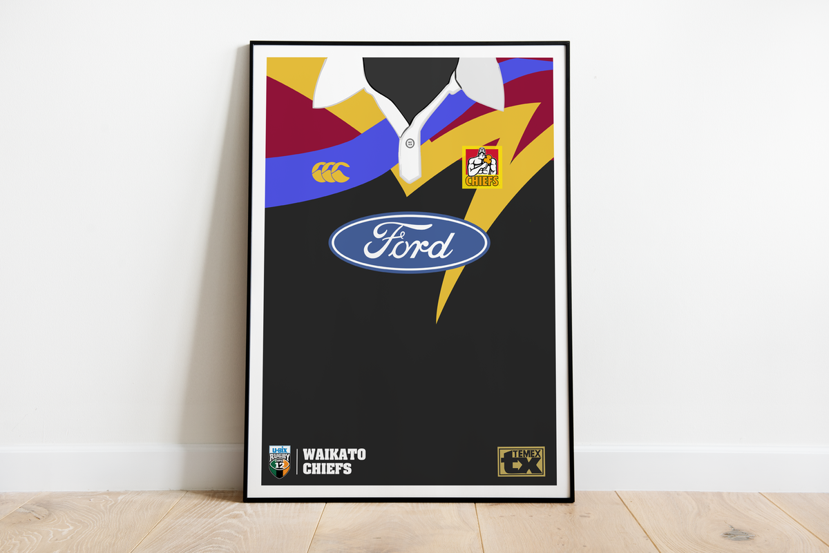 Waikato Chiefs | vintage poster – Inkwell Poster Company