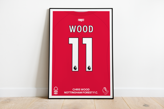 Chris Wood poster | Nottingham Forest