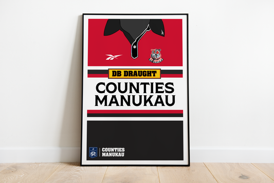 Counties Manukau | vintage poster