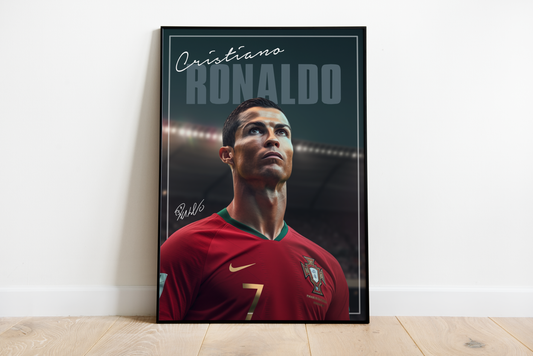 Cristiano Ronaldo poster | Portrait