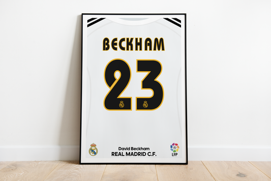 David Beckham poster | Real Madrid 04'