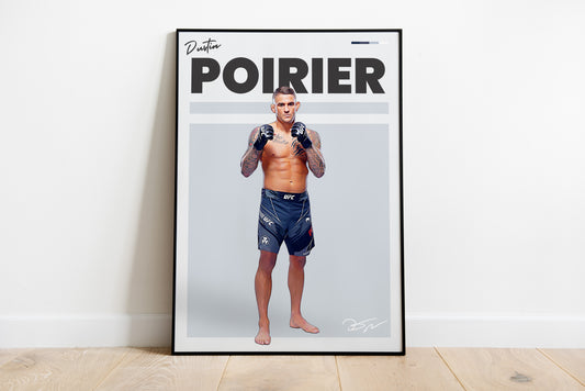 Dustin Poirier poster
