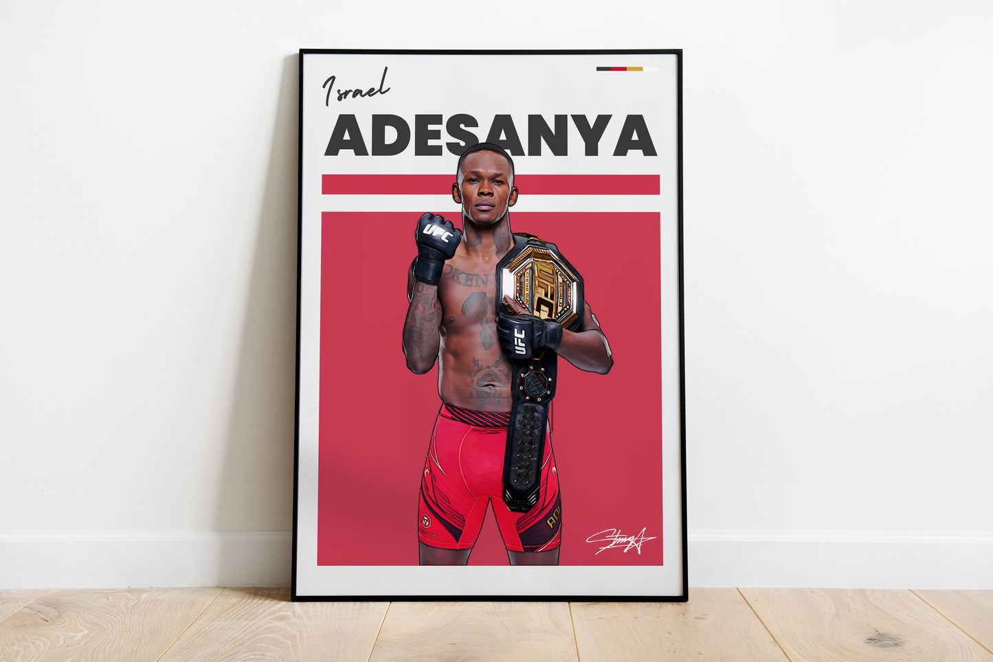 Israel Adesanya poster