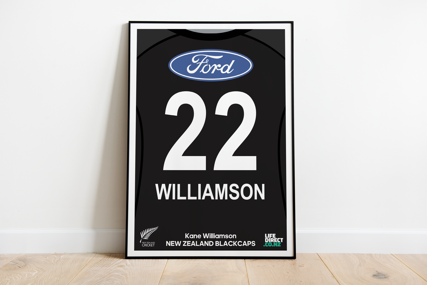 Kane Williamson poster | Blackcaps 2025/26