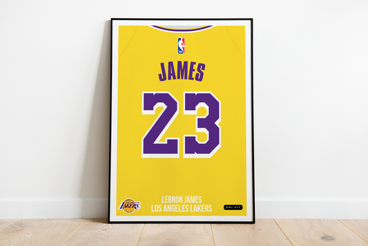LeBron James poster | Los Angeles Lakers