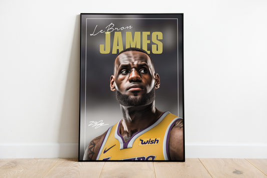 LeBron James poster | portrait
