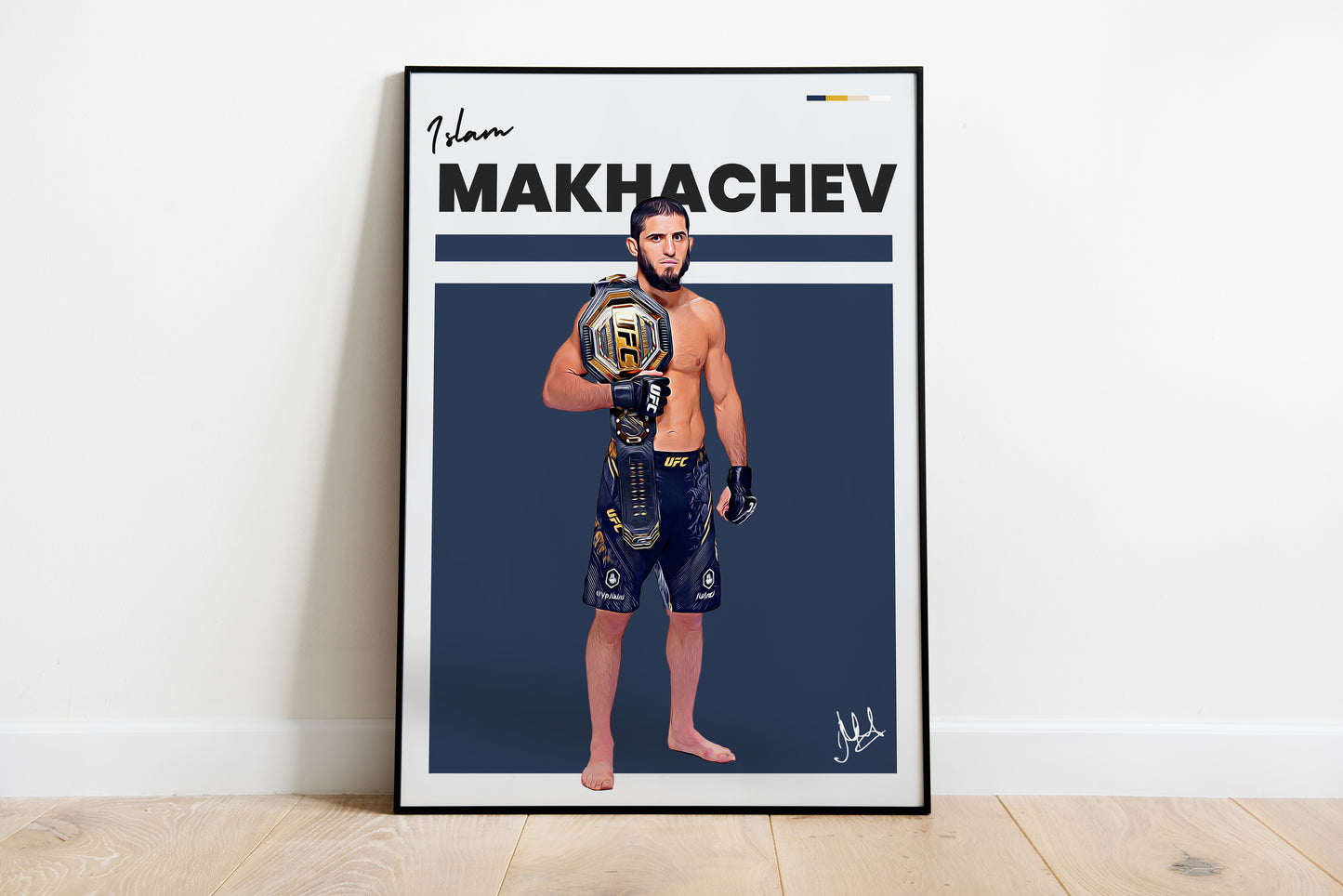 Islam Makhachev poster