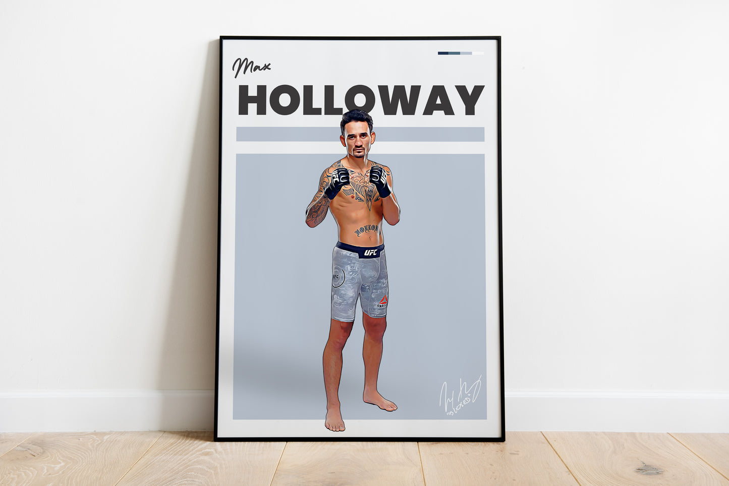 Max Holloway poster