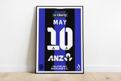 Guillermo May poster | Auckland FC
