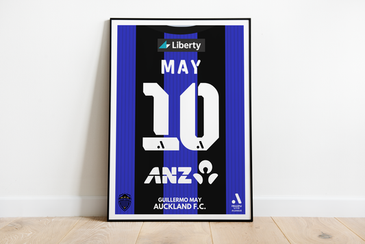 Guillermo May poster | Auckland FC