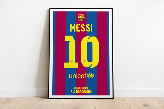 Lionel Messi poster | Barcelona