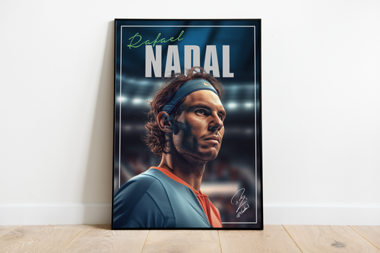 Rafael Nadal poster | Portrait