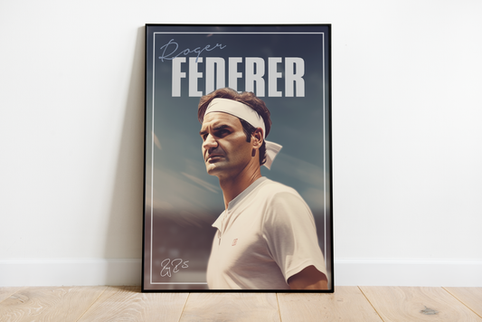 Roger Federer poster | Portrait
