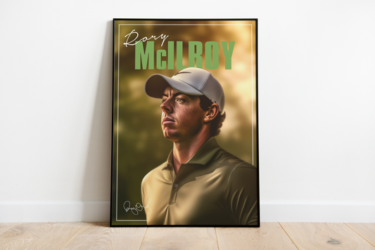 Rory McIlroy poster | Portrait