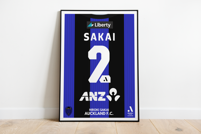 Hiroki Sakai poster | Auckland FC