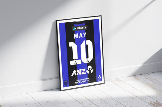 Guillermo May poster | Auckland FC