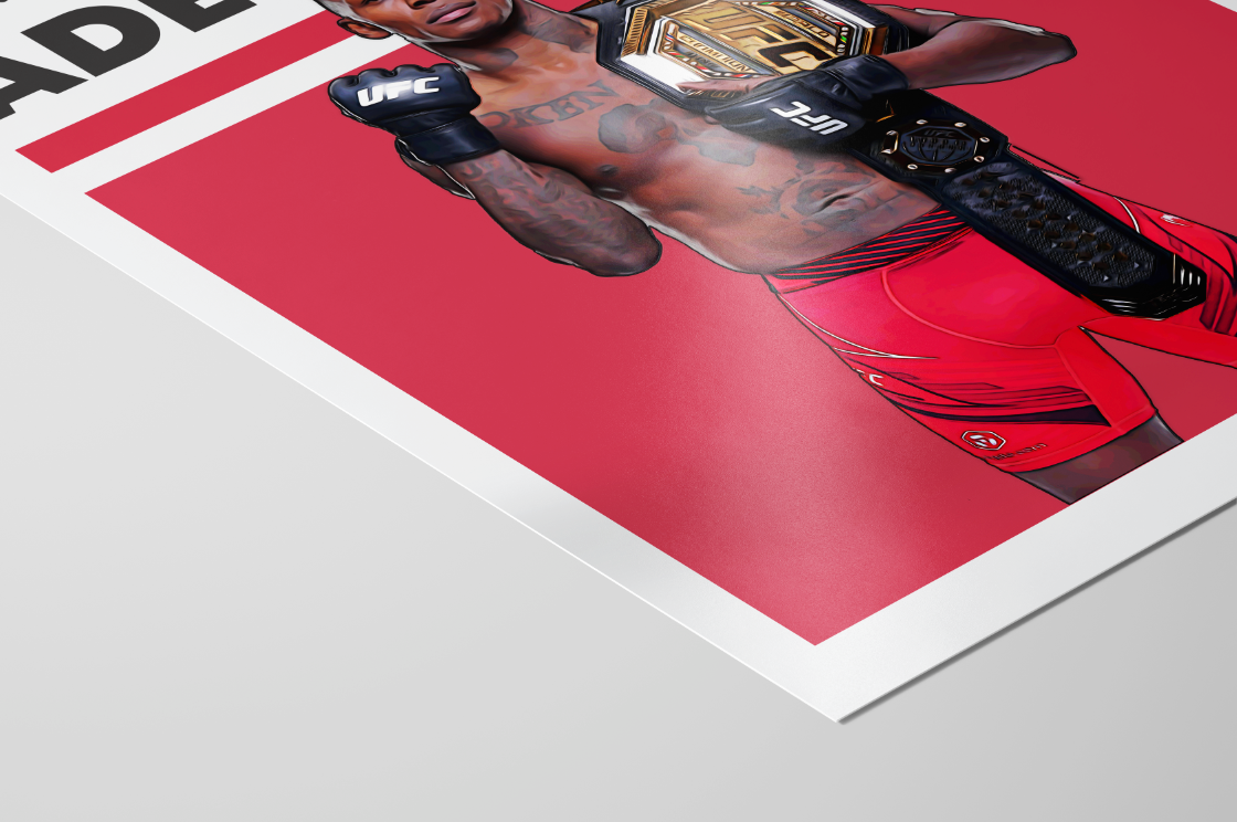 Israel Adesanya poster