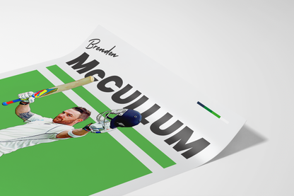 Brendon McCullum poster