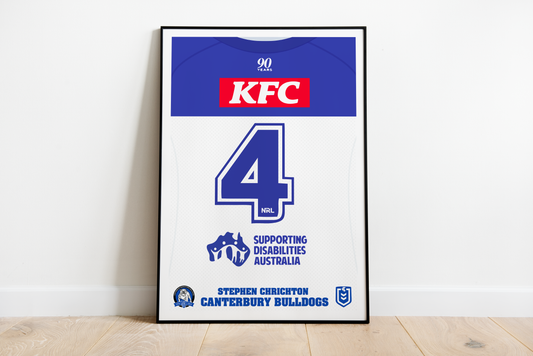 Stephen Chrichton poster | Canterbury-Bankstown Bulldogs