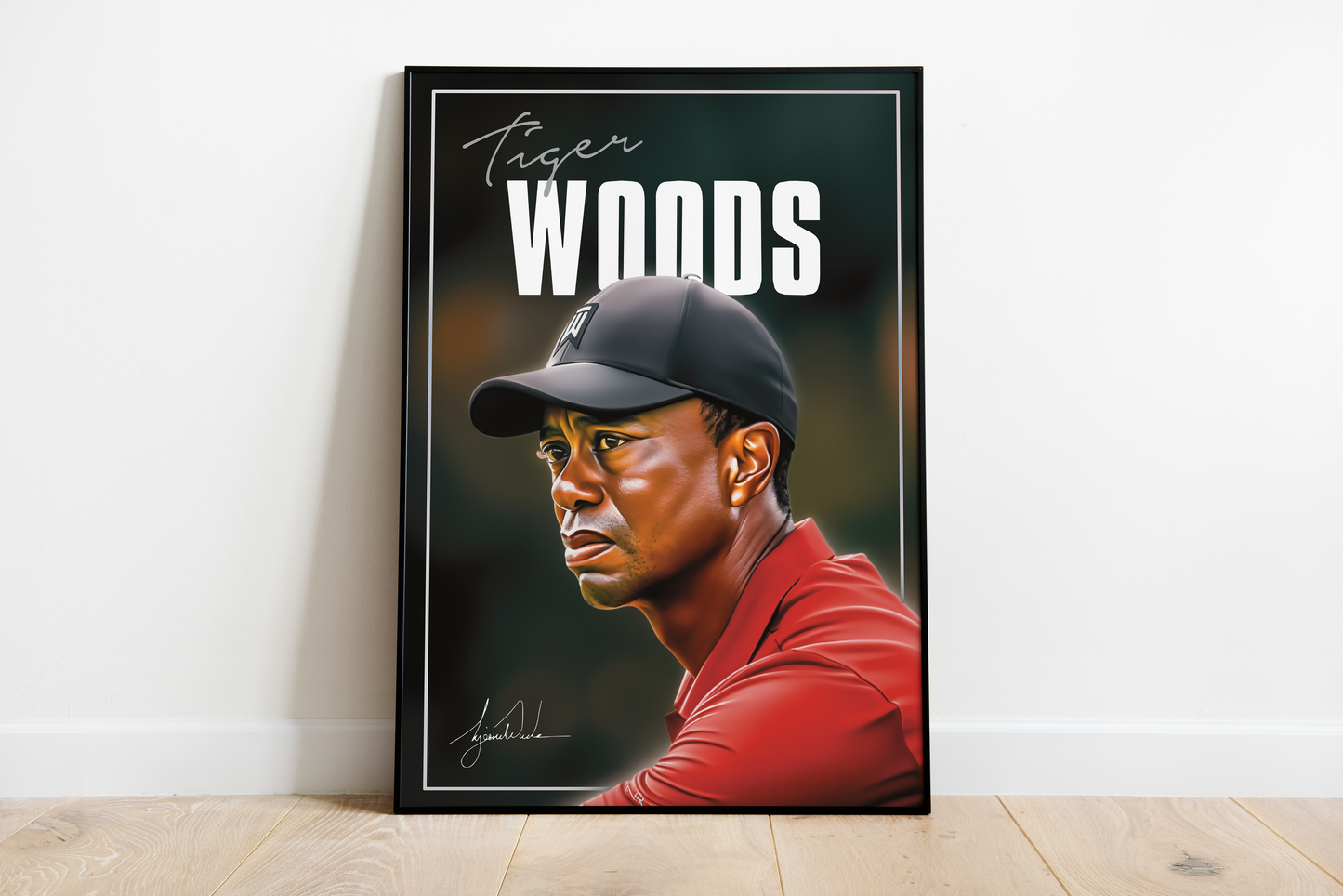 Tiger Woods poster | Portrait