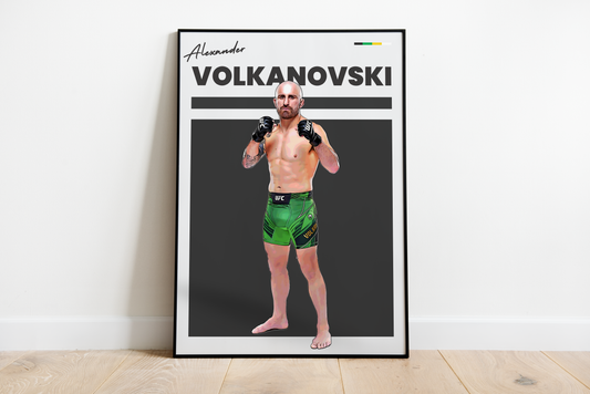 Alexander Volkanovski poster