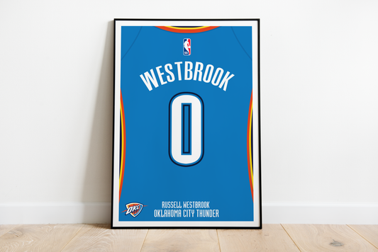 Russell Westbrook poster | Oklahoma City Thunder