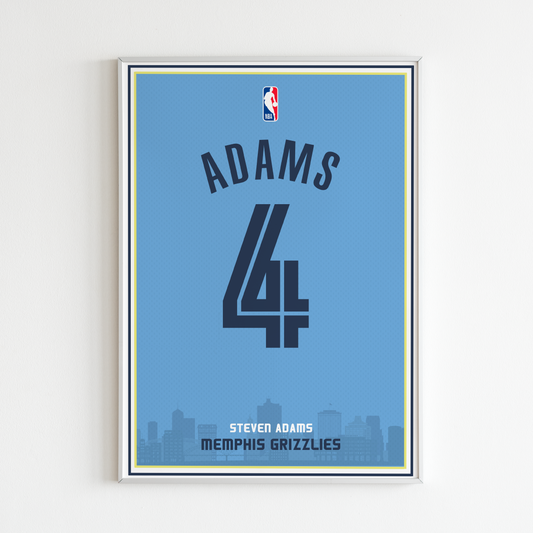 Steven Adams poster | Memphis Grizzlies