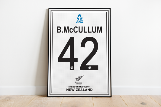 Brendon McCullum poster | Blackcaps