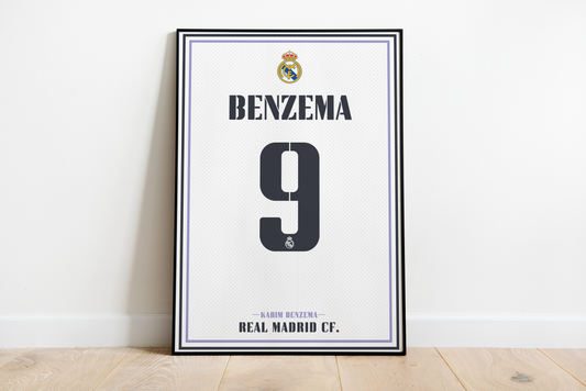 Karim Benzema poster | Real Madrid