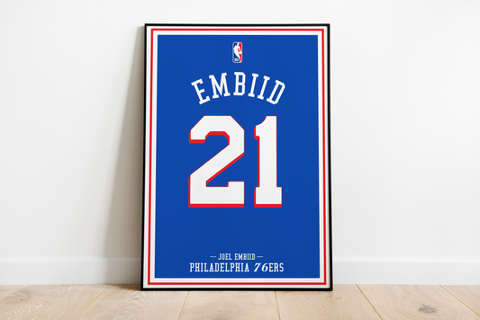 Joel Embiid poster | Philadelphia 76ers