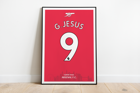 Gabriel Jesus poster | Arsenal