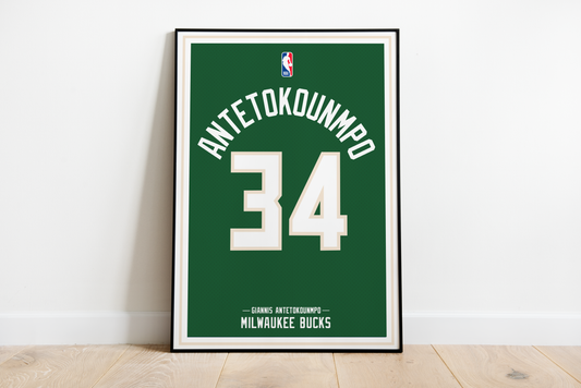 Giannis Antetokounmpo poster | Milwaukee Bucks