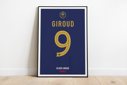 Olivier Giroud poster | France