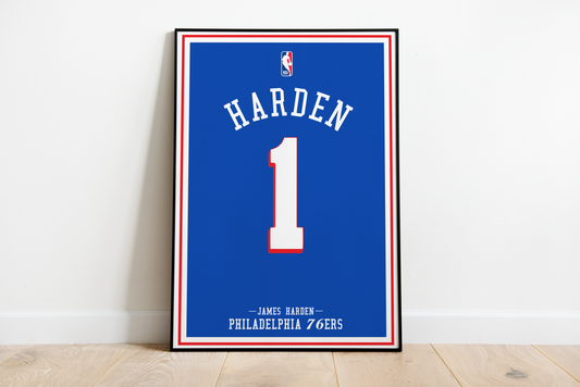 James Harden poster | Philadelphia 76ers