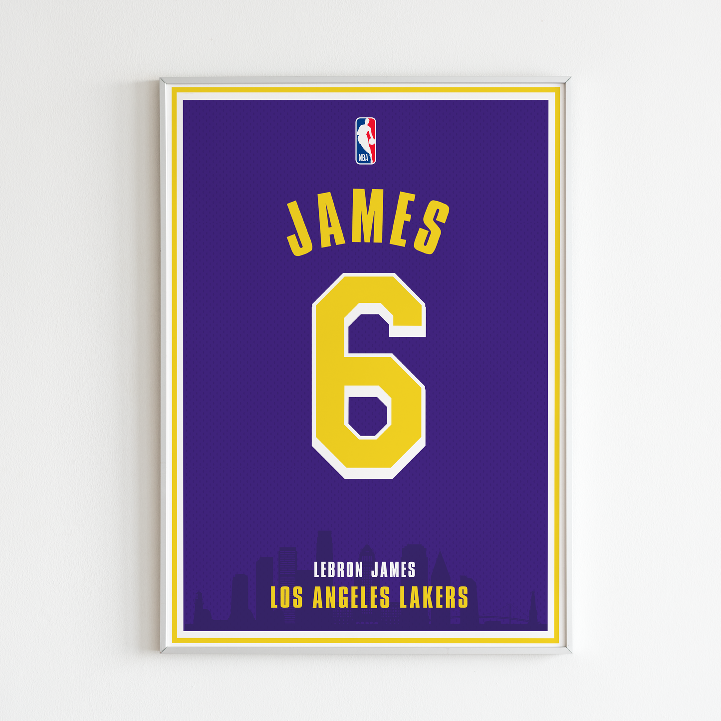 LeBron James poster | Los Angeles Lakers