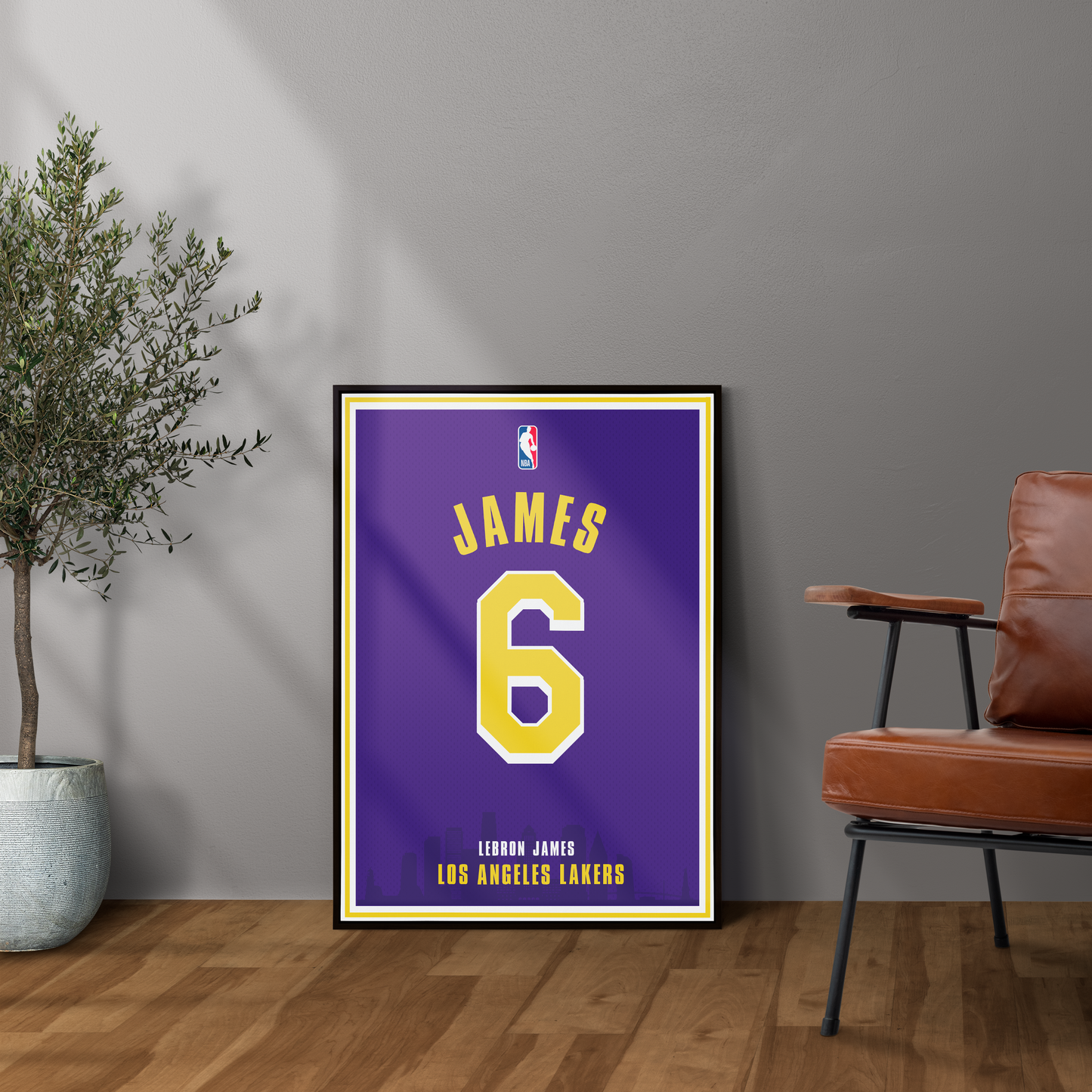 LeBron James poster | Los Angeles Lakers