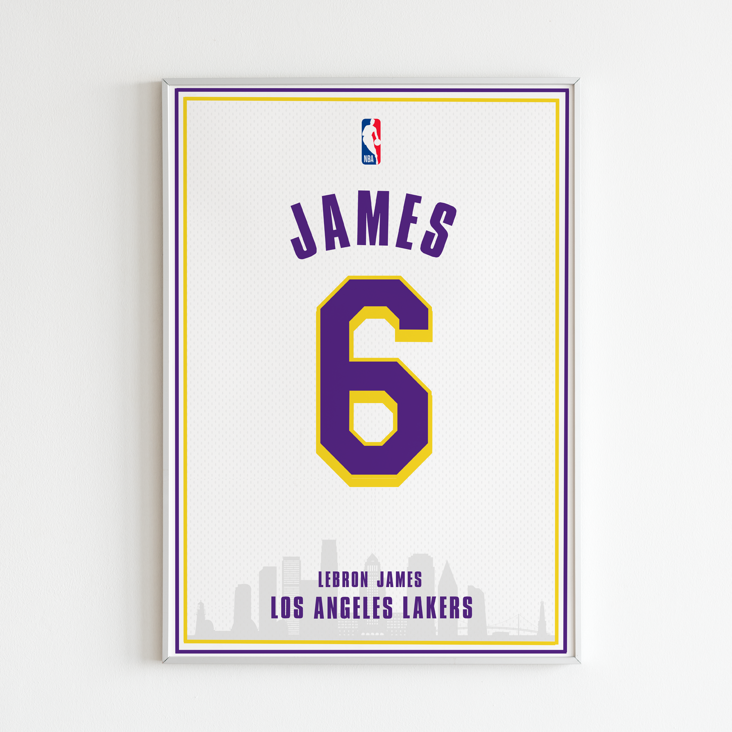 LeBron James poster | Los Angeles Lakers