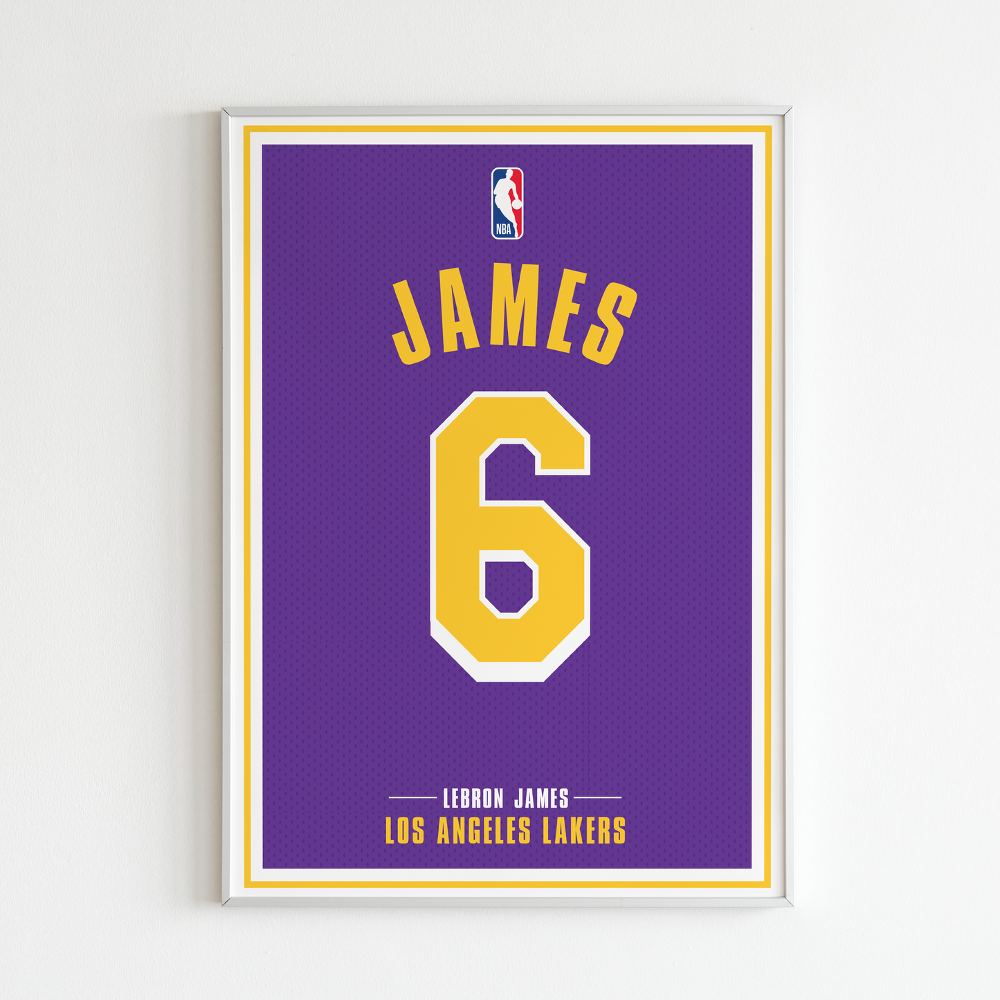 LeBron James poster | Los Angeles Lakers