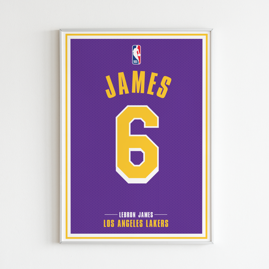 LeBron James poster | Los Angeles Lakers