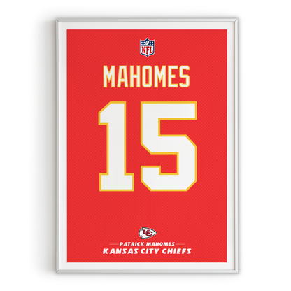 Patrick Mahomes poster | Kansas City Chiefs